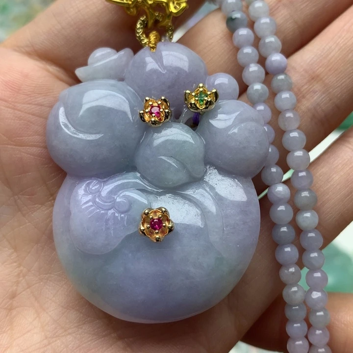 颈饰未镶嵌翡翠翡翠