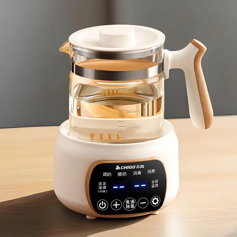 志高电热水壶煮茶器办公室烧水花茶壶多功能小型全自动泡茶养生壶