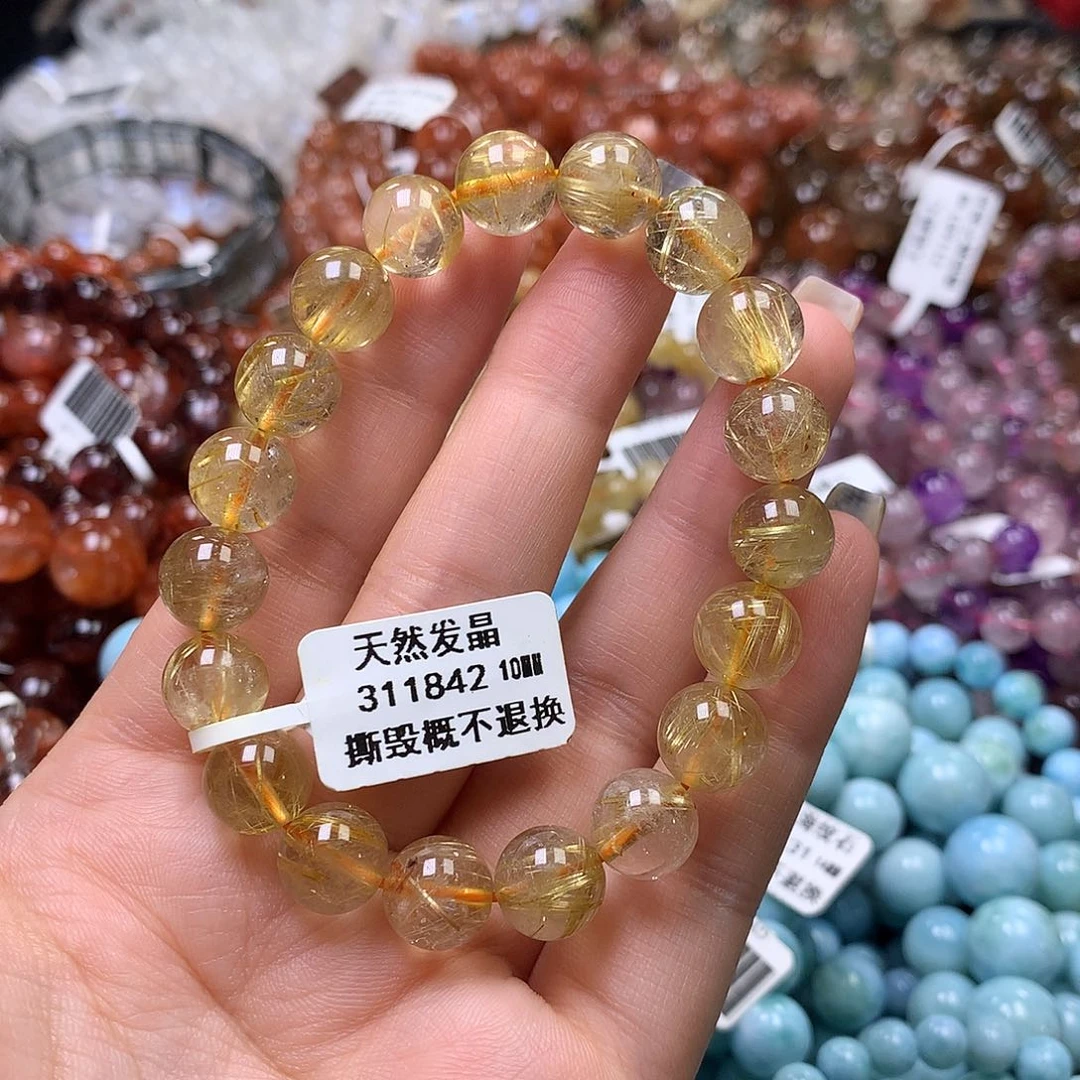 未镶嵌手链水晶，