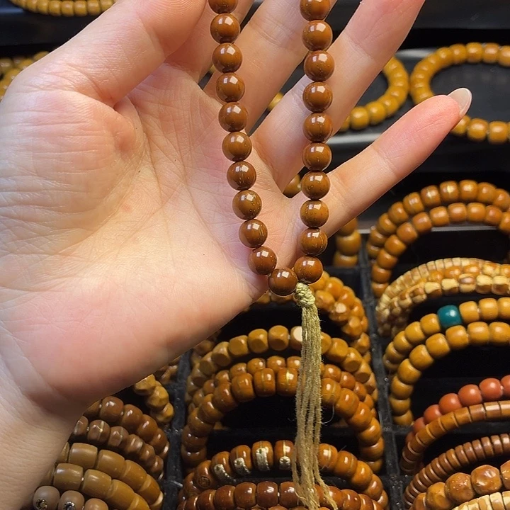爱***啤手串紫金鼠实心鼠正圆手持8