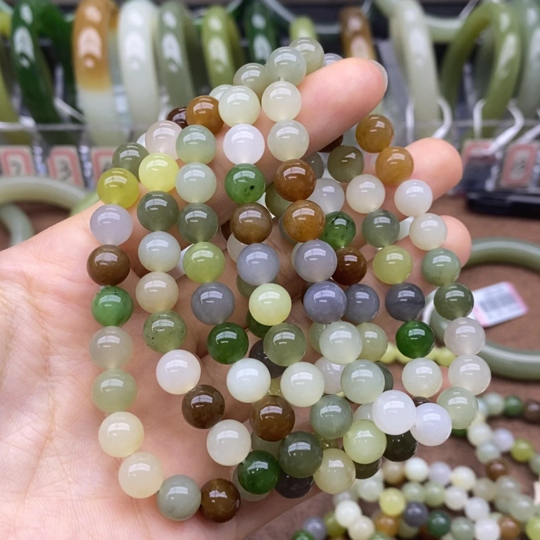 手串未镶嵌和田玉卡8