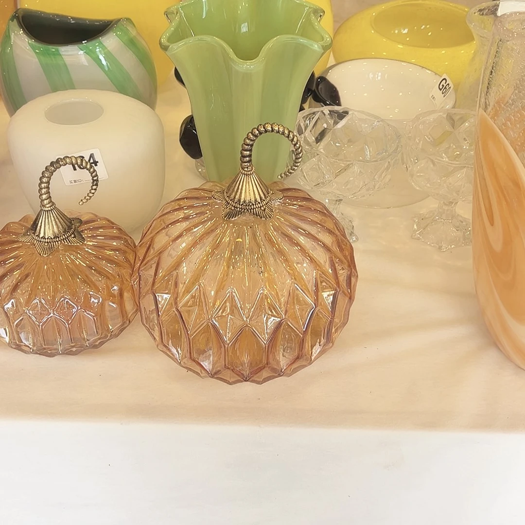 琉璃手工艺品南瓜