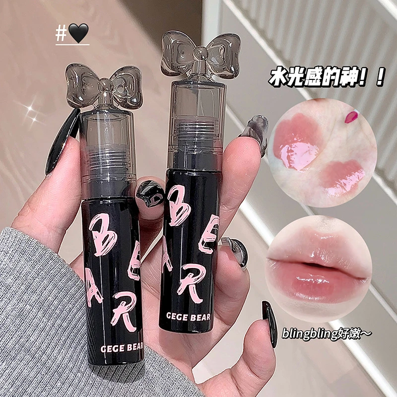 Gegebear晶透嘟嘟水光唇釉镜面持久防汗唇彩显嫩持妆口红显白学生