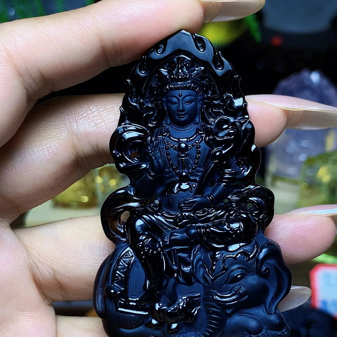 a***生水晶颈饰未镶嵌天然