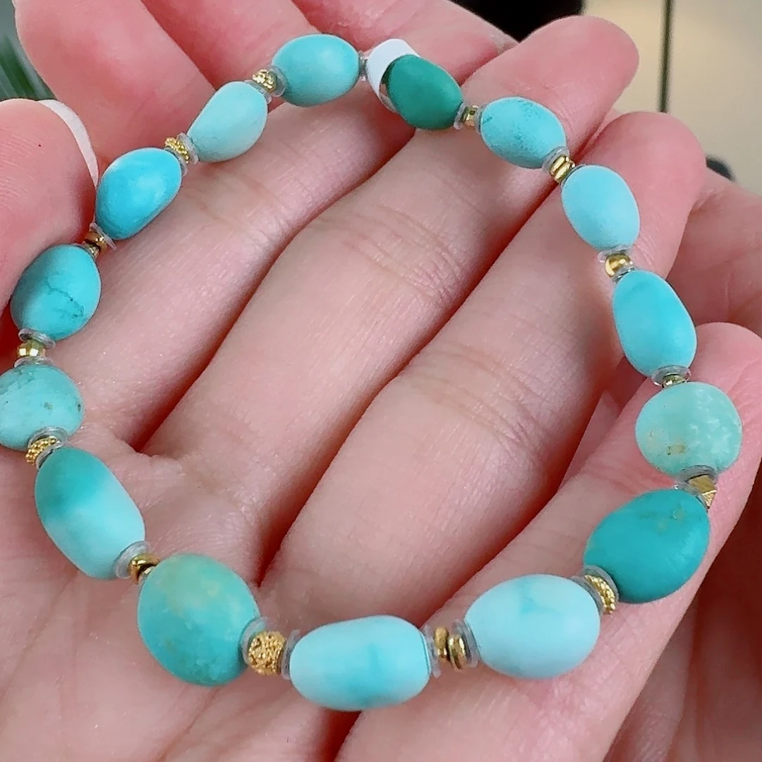 绿松石珠宝奇石未镶嵌