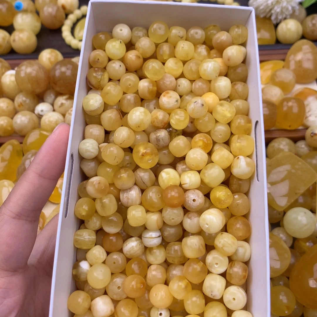 未镶嵌蜜蜡珠宝奇石10m随机1