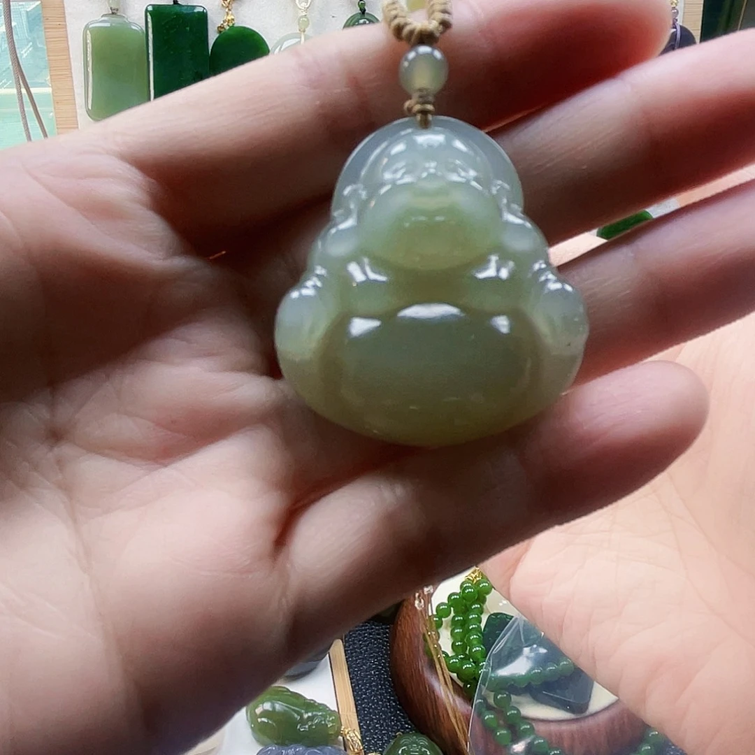 福***技吊坠(不含链)未镶嵌和田玉