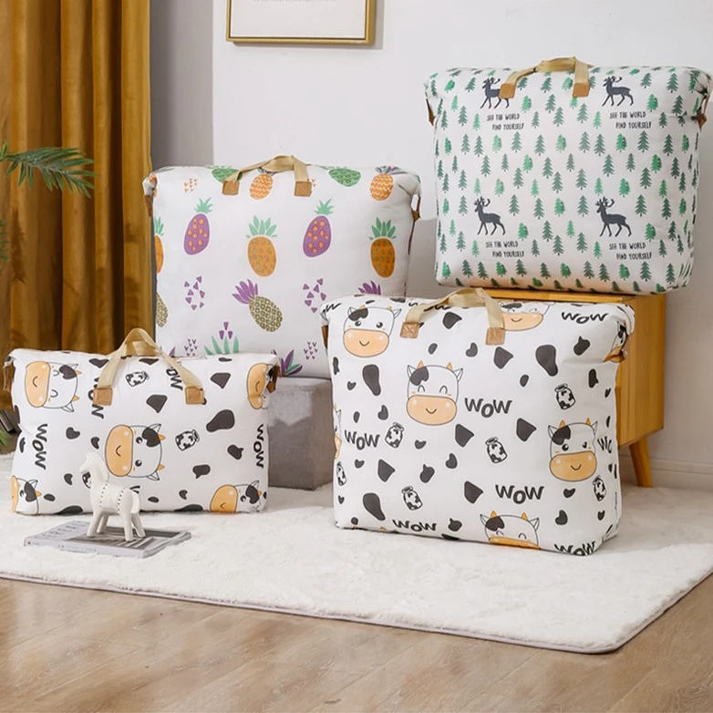 衣服行李打包手提袋被子收纳袋幼儿园装棉被褥衣物超大容量整理袋