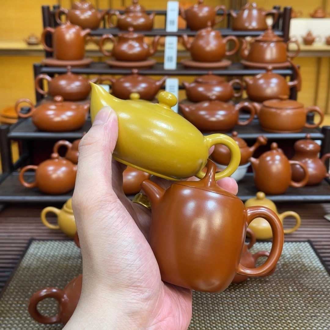 粤***蚁茶壶紫砂潮州手拉壶