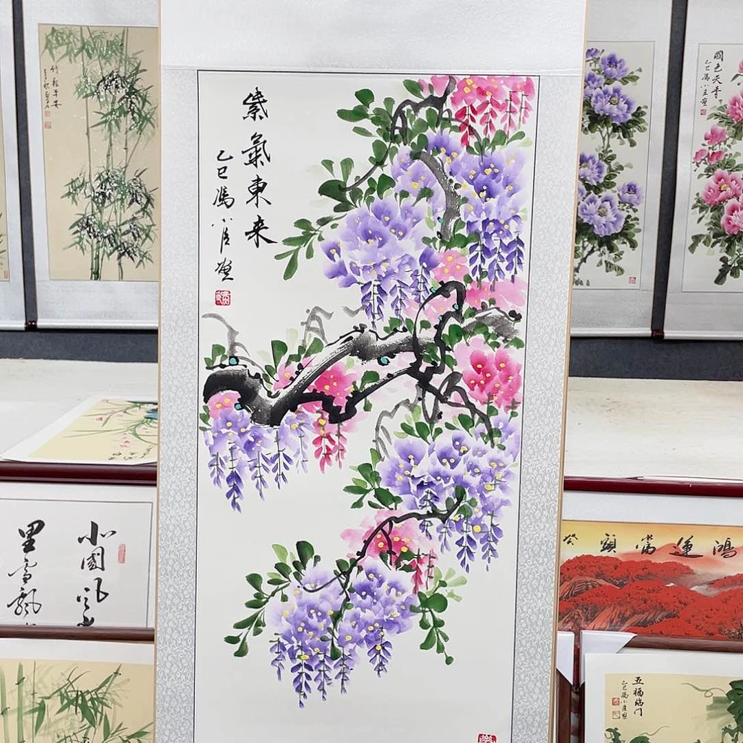国画手绘作品手绘作品