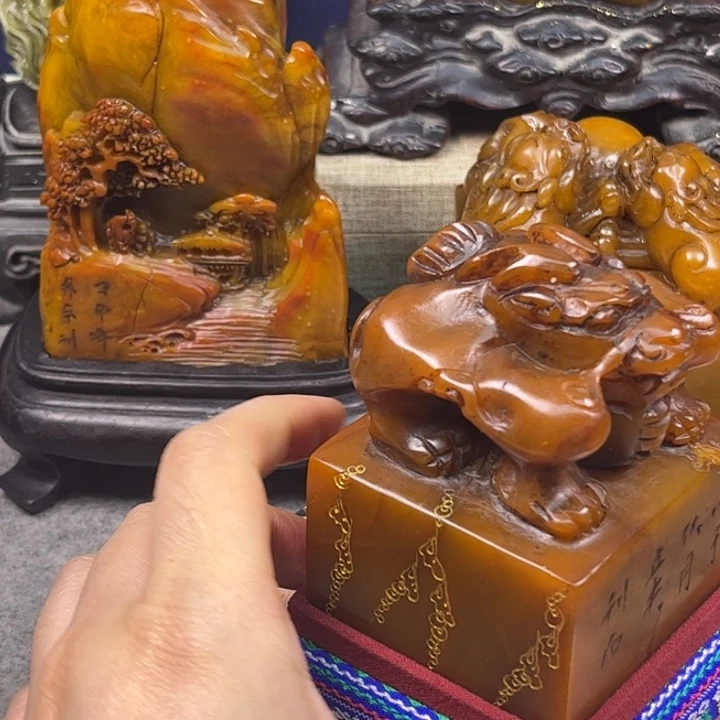 寿山石印石578765