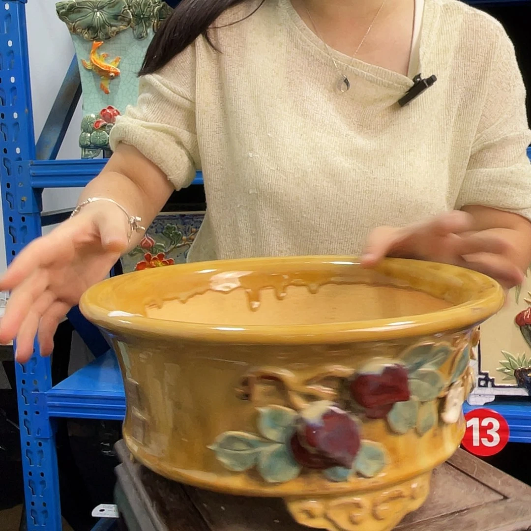 柠***甜石湾盆石湾盆石湾盆