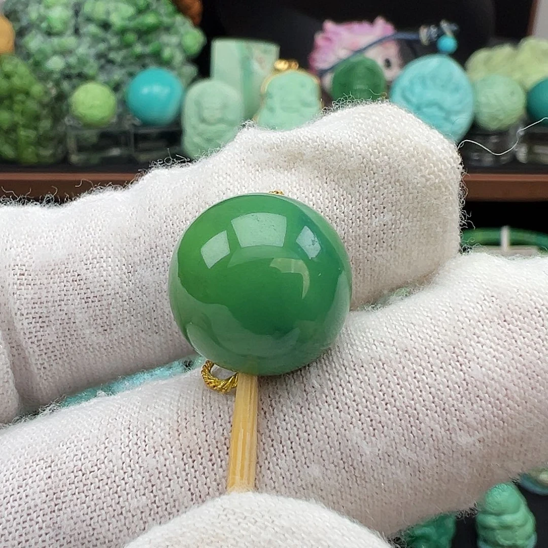 绿松石未镶嵌绿松石主播璐璐