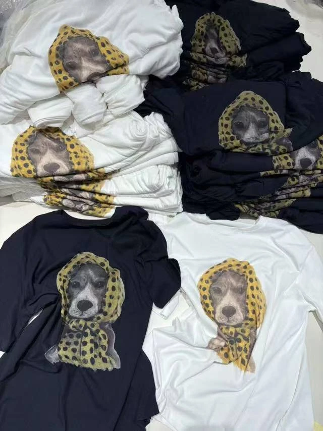 【RANN】黄头巾小狗T恤