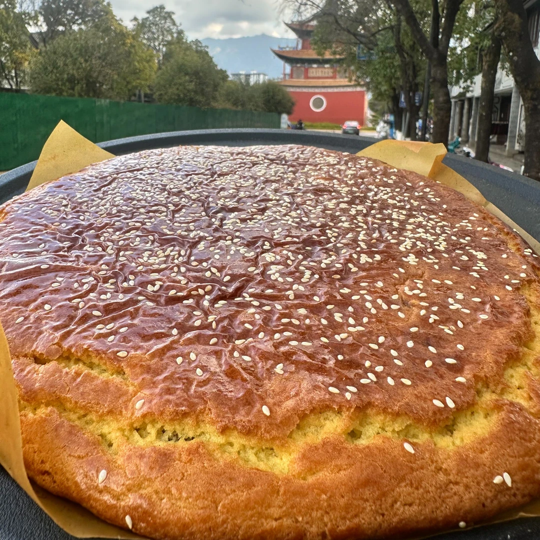 {云星祥}云南鹤庆大黄饼传统大月饼红糖薄荷饼