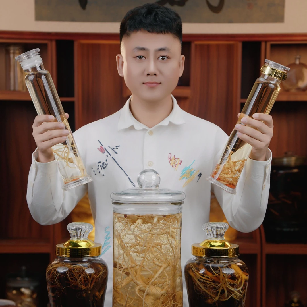 【王大拿改价链接】东北古法泡酒原料组合 长白山人参等 泡酒专用