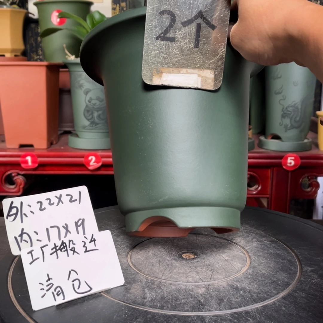 紫砂花盆紫砂花盆