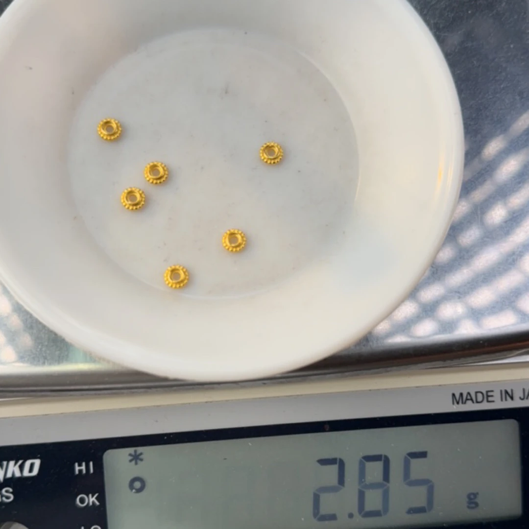 足金卡6花纹隔片