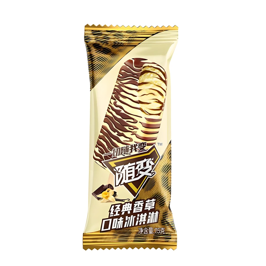 蒙牛随变香草冰淇淋75g雪糕同城配