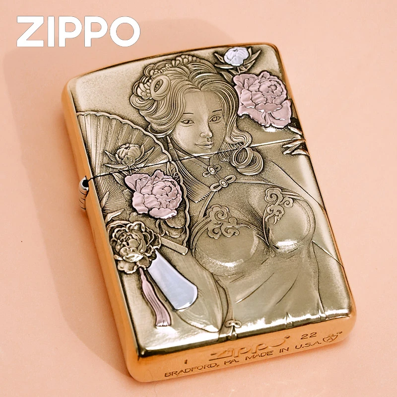 ZIPPO打火机正品/168-潘金莲-立体雕刻【达人专属】