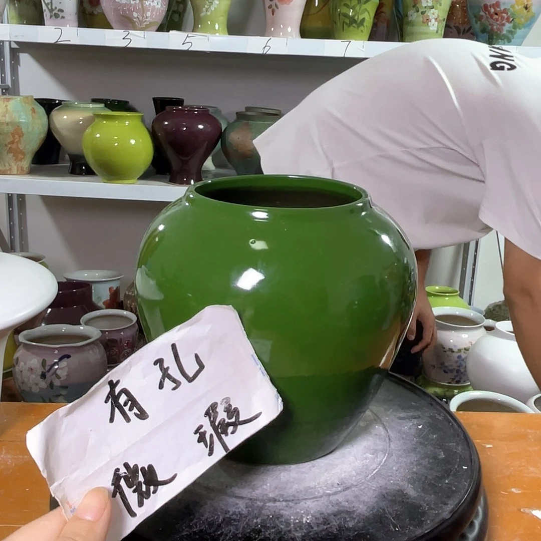 景德镇陶瓷花盆花器123