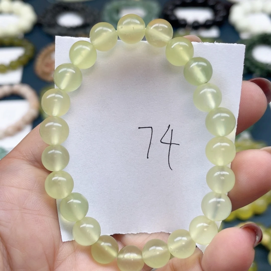 未镶嵌蛇纹石玉手串