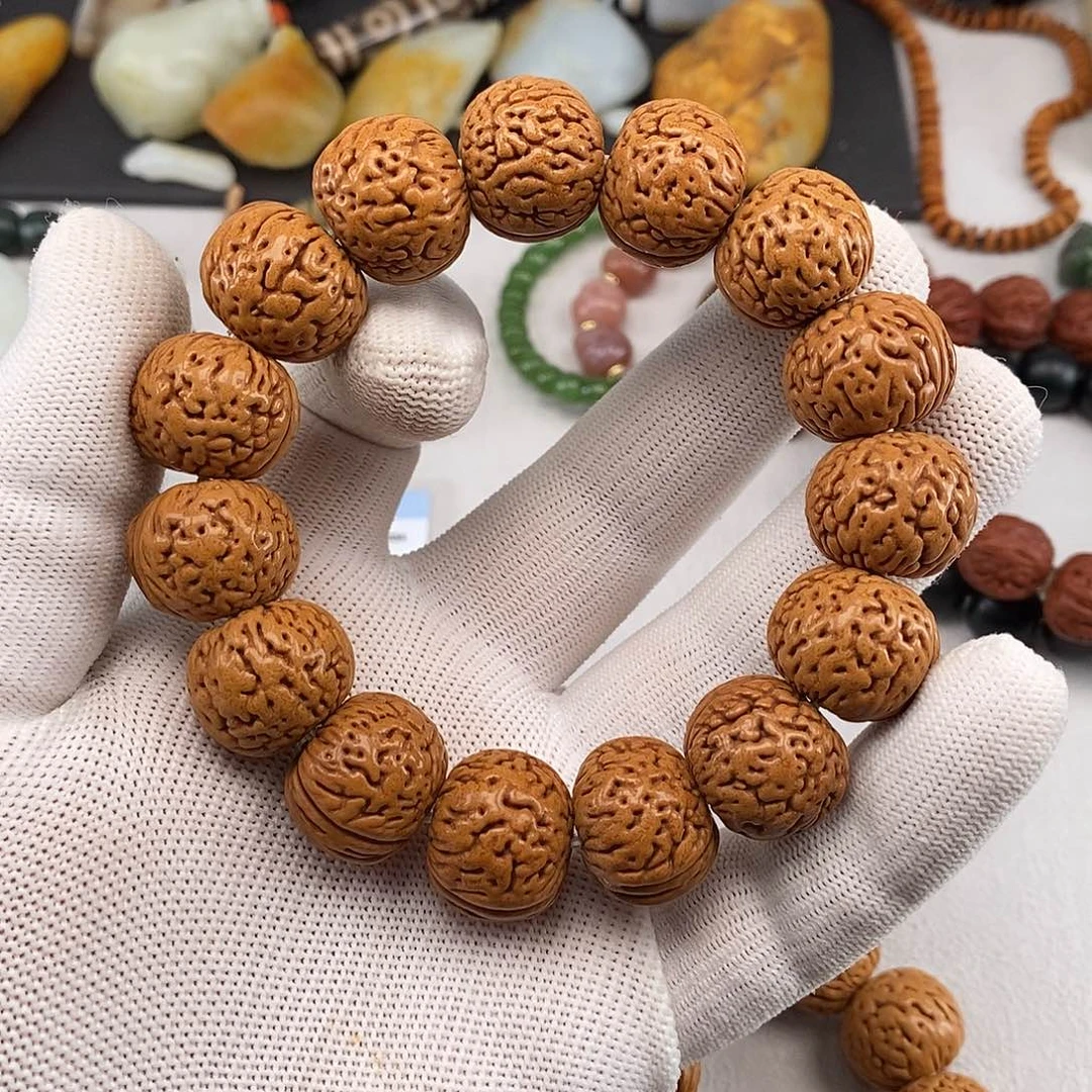 手串桃核桃核单圈18mm