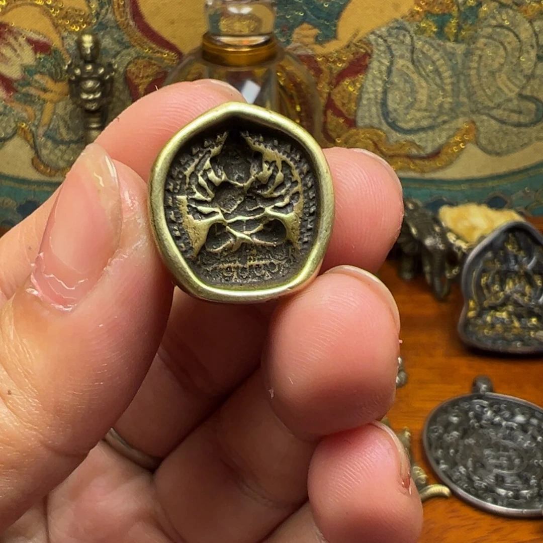 和***力泥塑藏式风格小元素