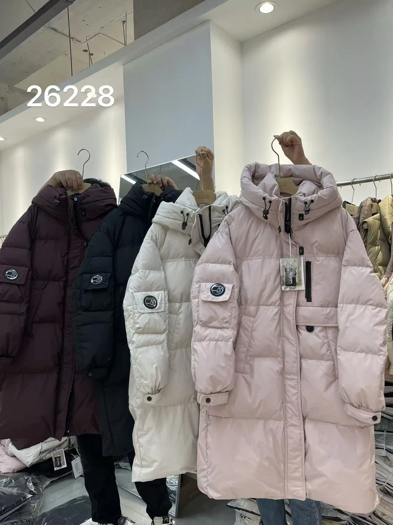 新国标白鸭绒羽绒服春款羽绒服简约时尚休闲羽绒服26228