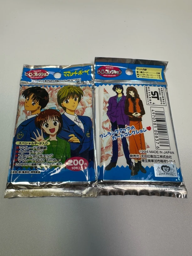 日版 果酱男孩 收藏卡