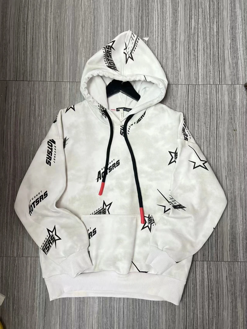 （106-107-118-120）季青少年加绒宽松版棉卫衣