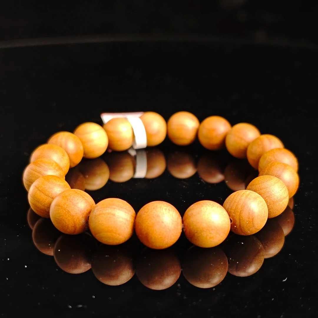 【达人专属】老山檀1.0*19颗单圈手串   42011023-250225