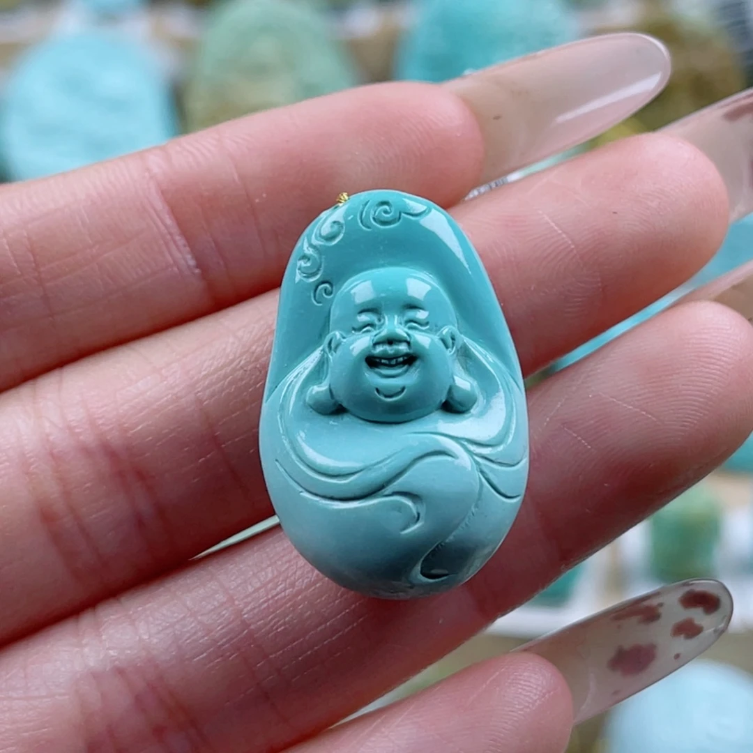 绿松石未镶嵌珠宝奇石