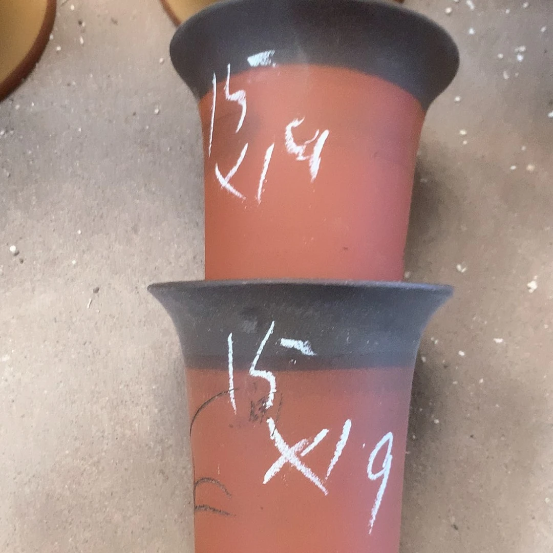 紫砂花盆紫砂花盆一对小号
