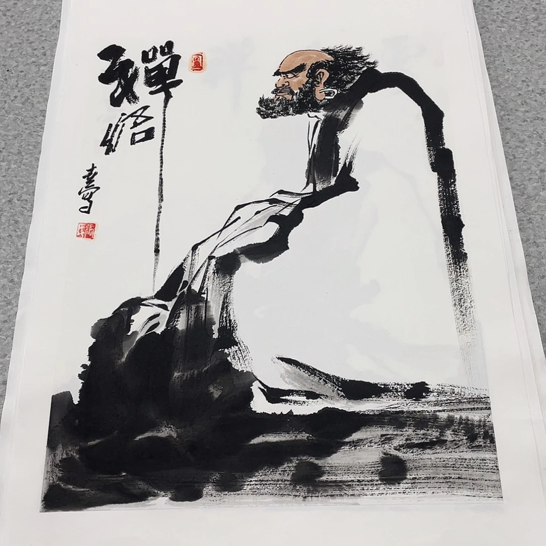 国画1.4平尺国画作品