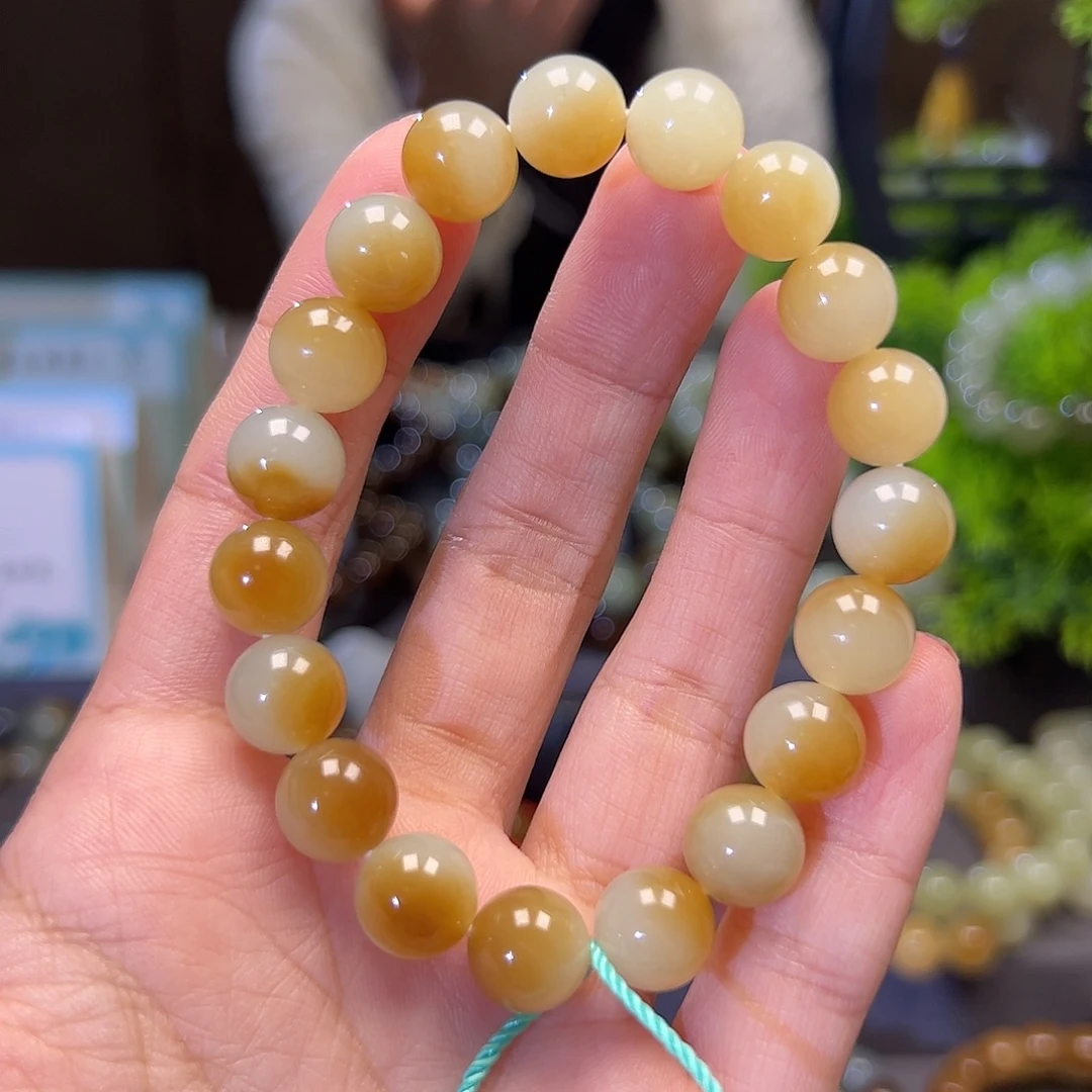 和田玉未镶嵌手串