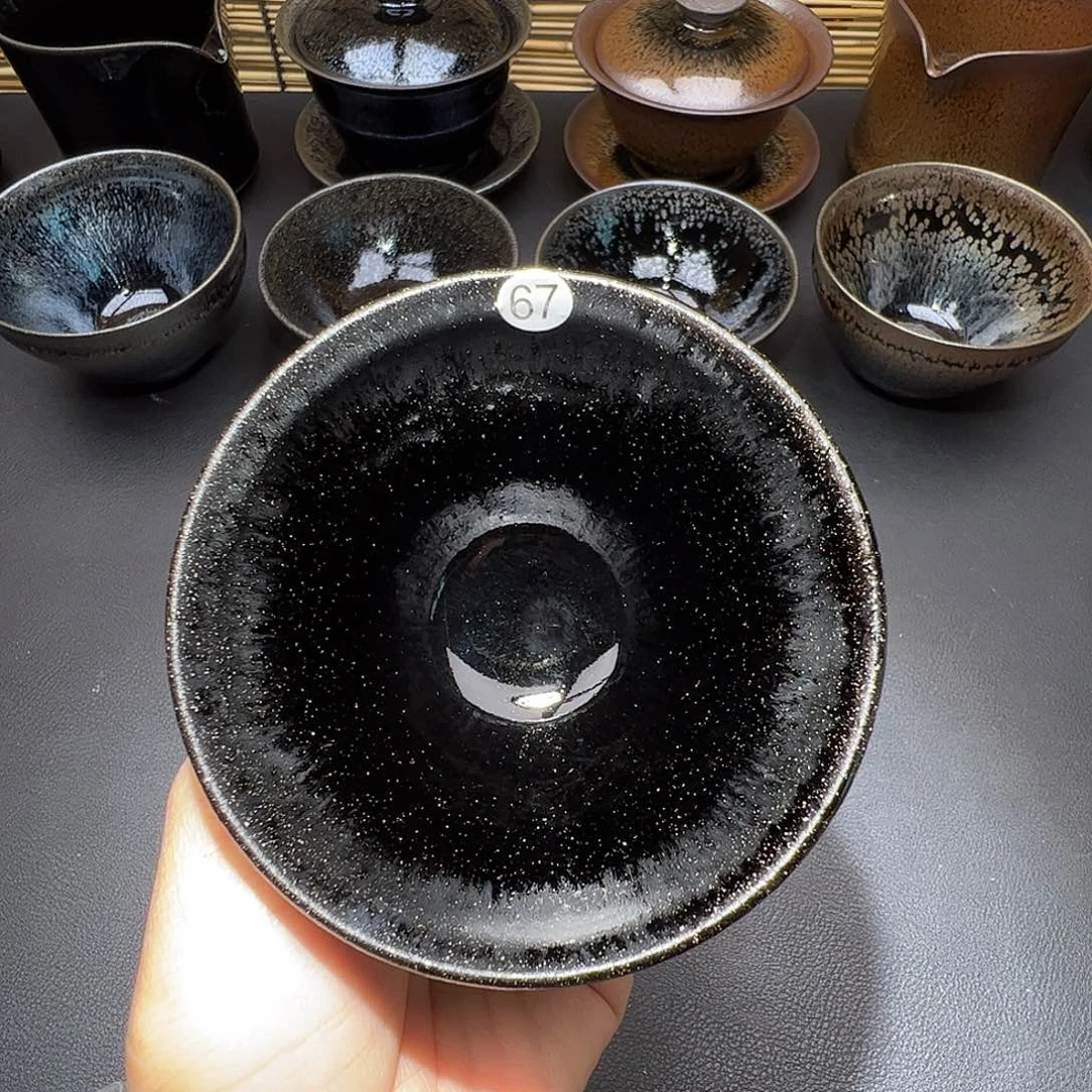 茶盏龙窑柴烧建盏