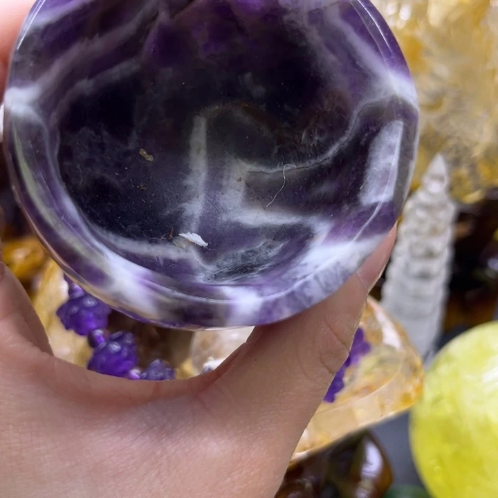 珠宝半成品水晶未镶嵌摆件