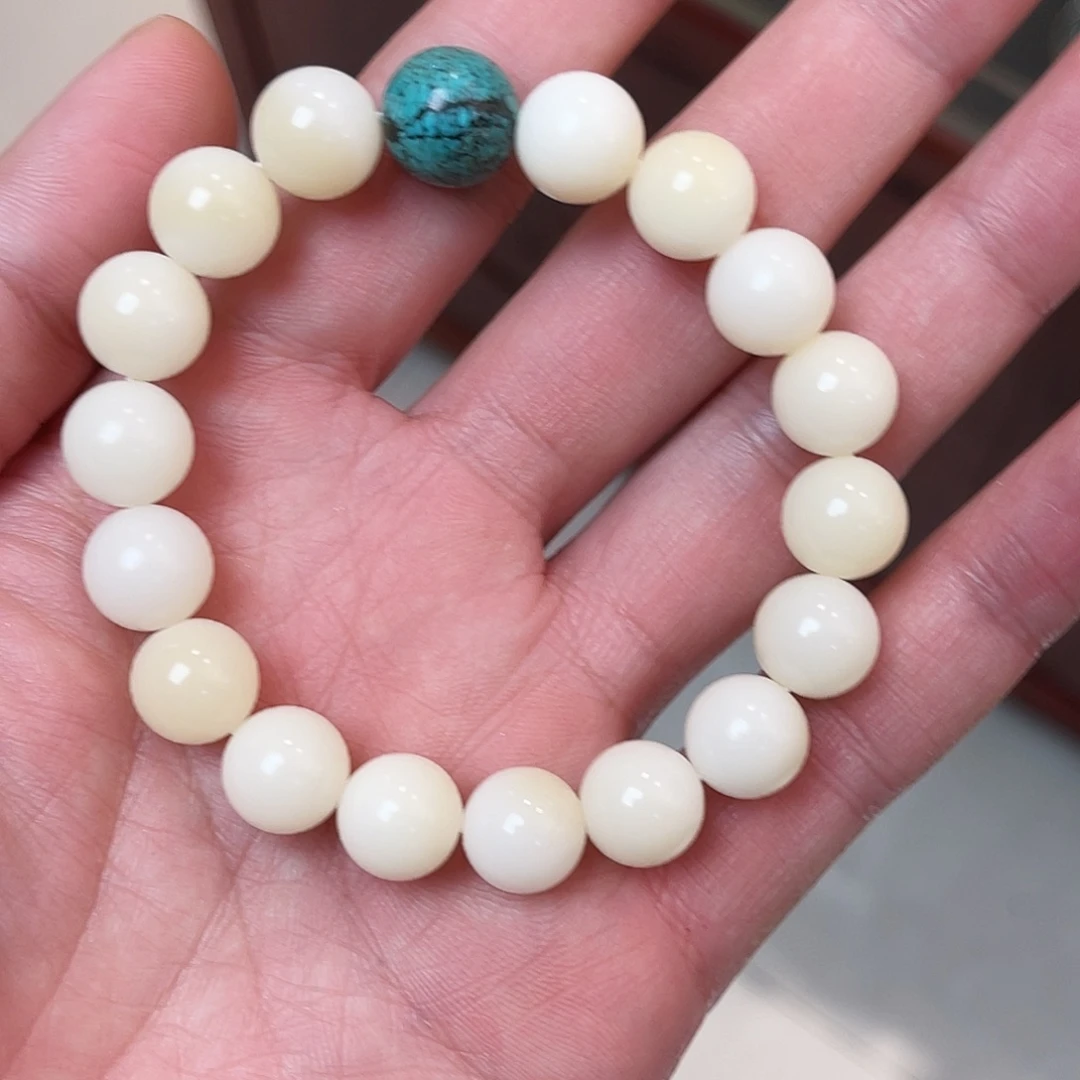 做***小手串白玉菩提纯天然白玉菩提