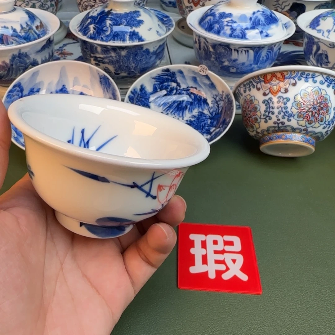 纯手工纯手绘茶具254