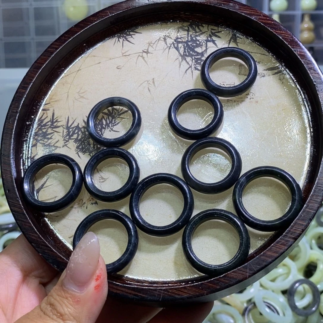 合金蛇纹石玉颈饰263