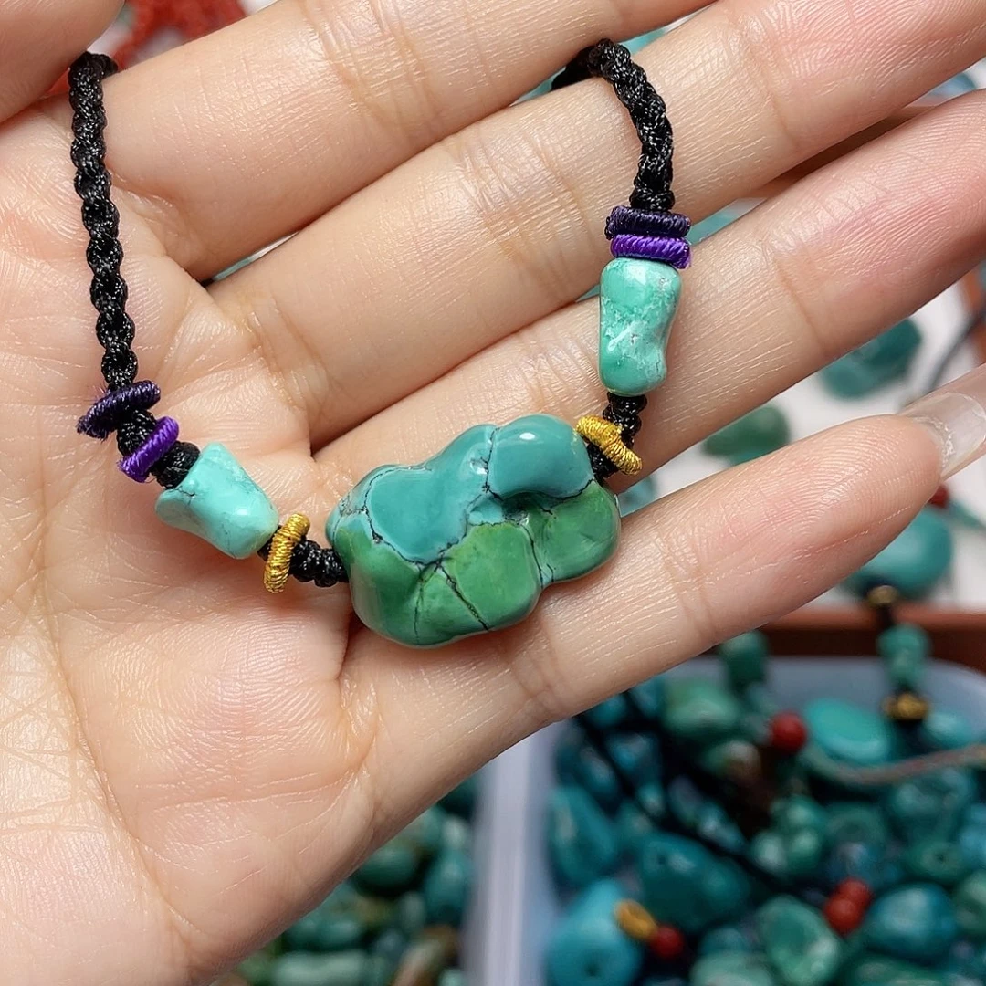 绿松石未镶嵌手链