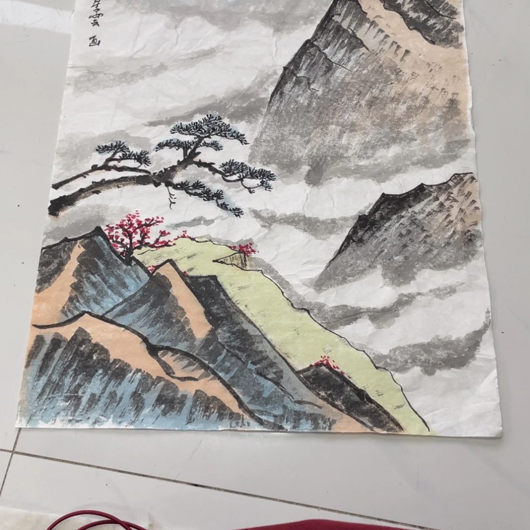 国画星云老师绘画