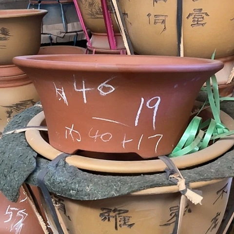 紫砂花盆大四角碗盆一个