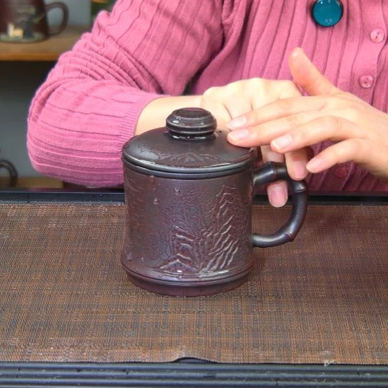 紫砂茶杯高货放漏