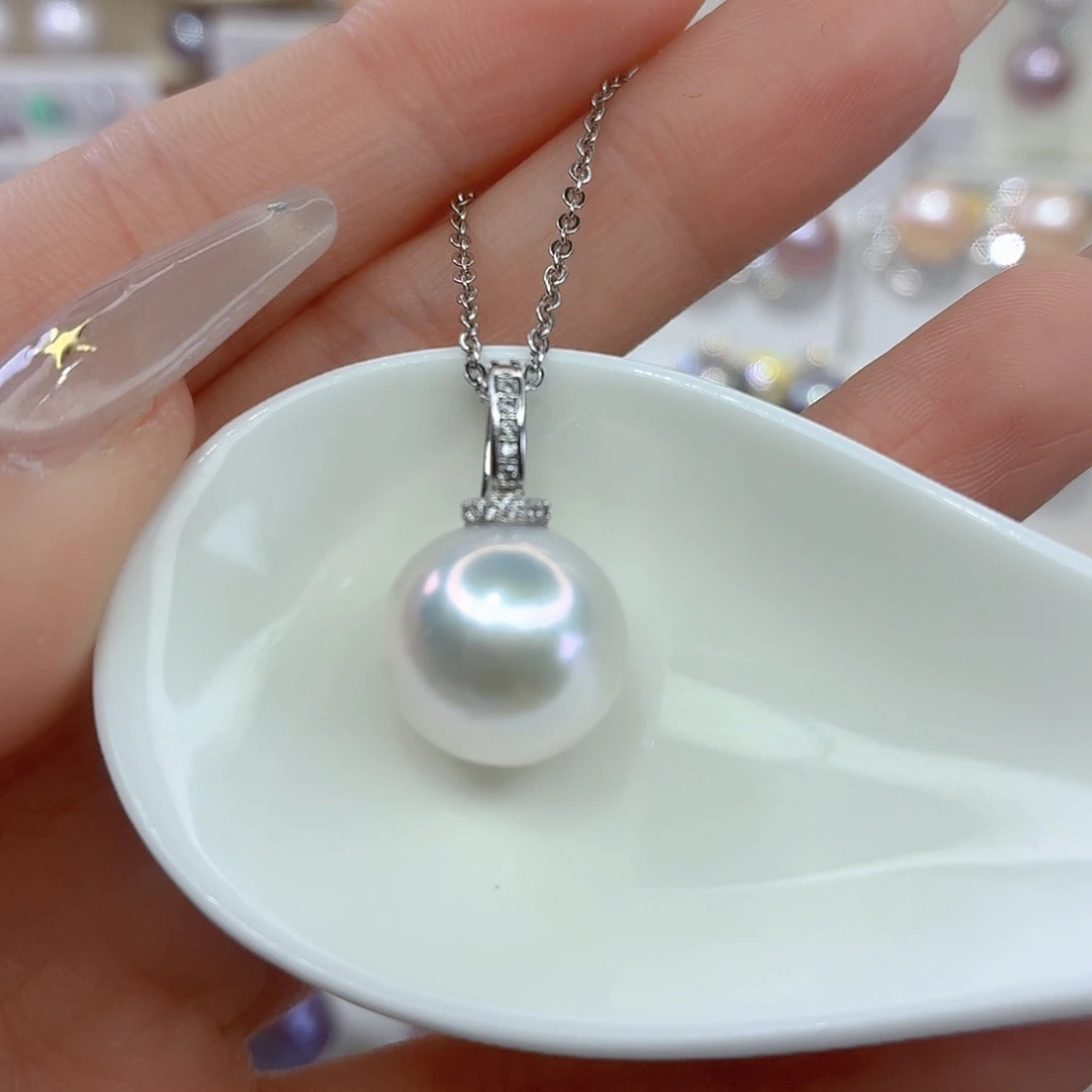 淡水珍珠合金颈饰