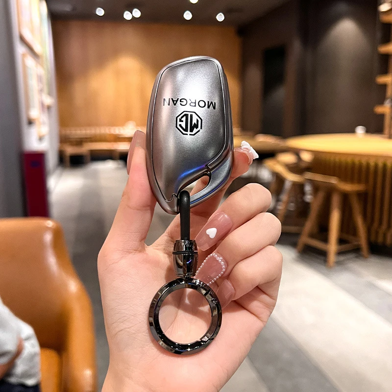18号适用名爵5钥匙套MG36Pro专用MG5天蝎座ZS五领航HS六壳包扣