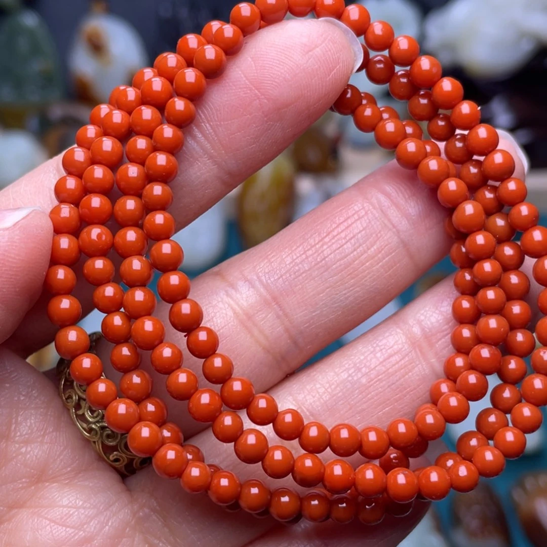 和田玉颈饰未镶嵌小**简