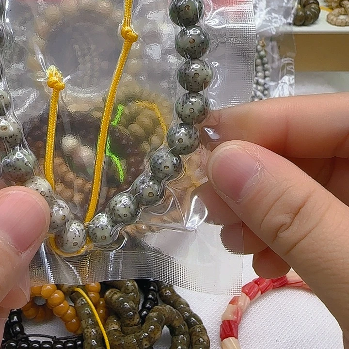 手串星月菩提65灭火月留白星月菩提9圆手持