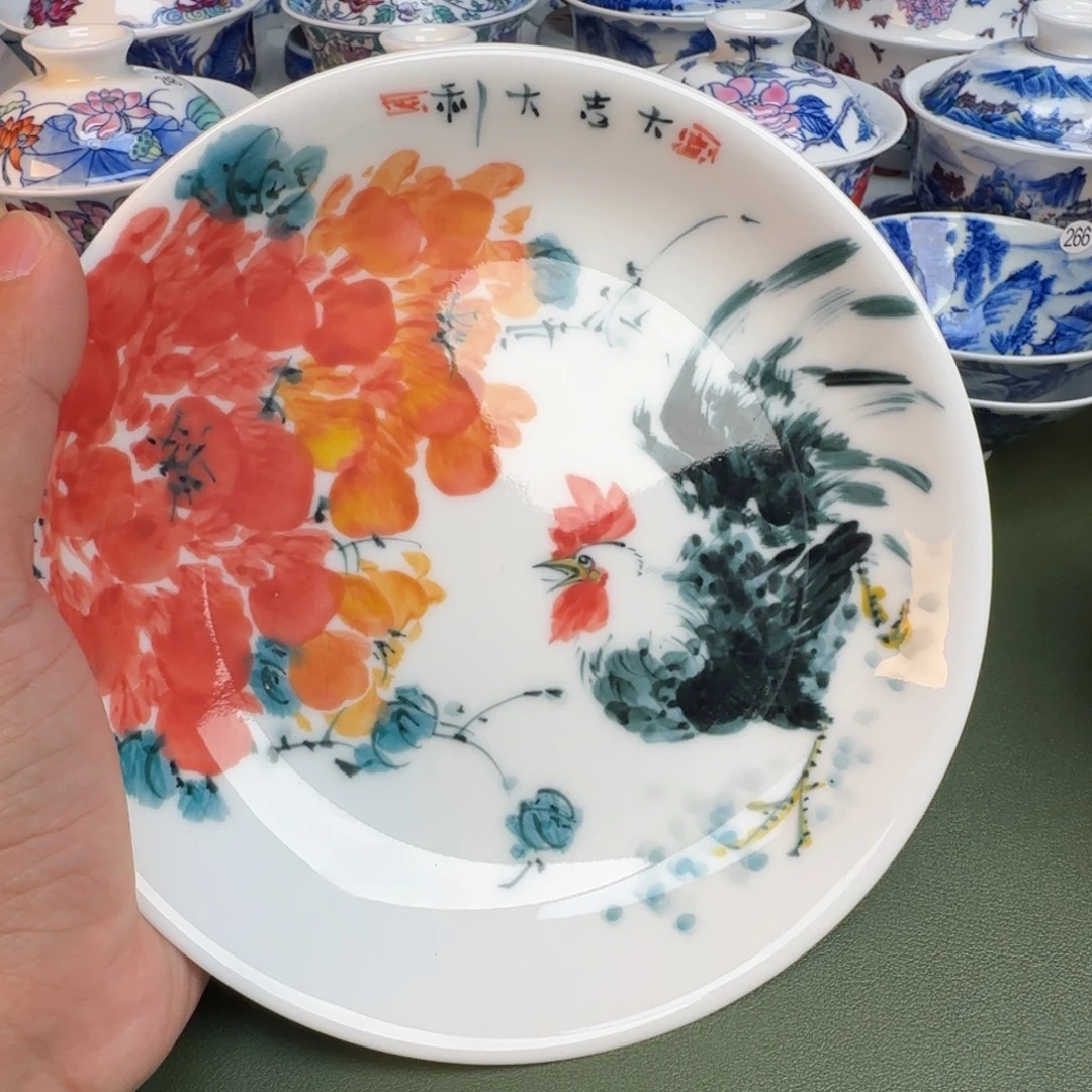 陶纯手工纯手绘茶具272